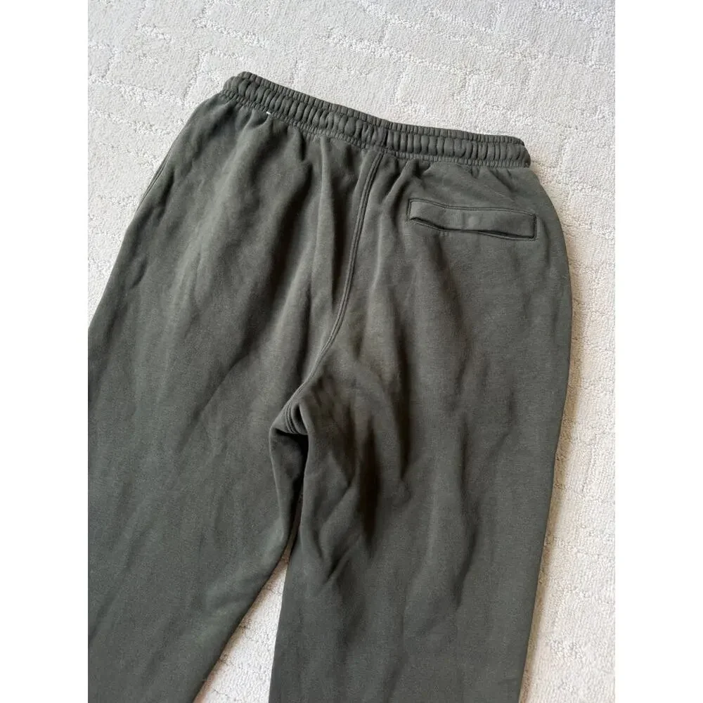 Nike Fleece Lined Jogger Sweatpants Embroidered Logo Mens